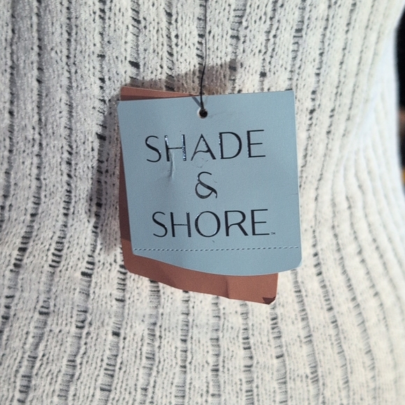 Shade & Shore Women's Knit Maxi Swim Cover Up Tank Dress Size L 12-14 - Picture 6 of 7